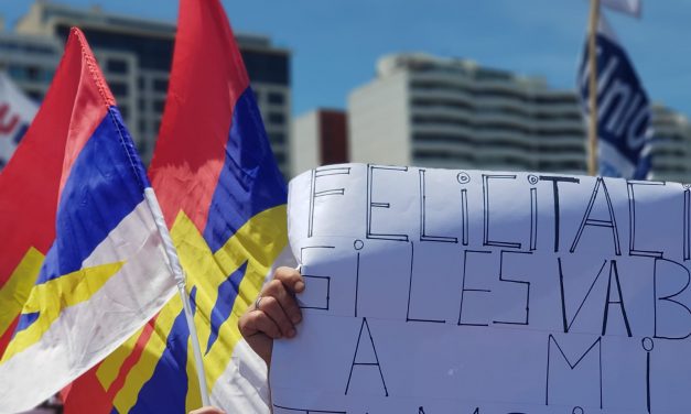 La imagen que recorre el mundo: «Felicitaciones. Si a usted le va bien, a mi también me va bien»