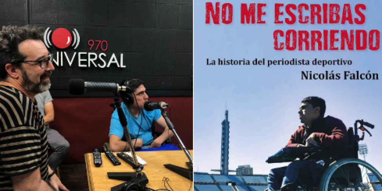 La parálisis cerebral no es impedimento para ser un periodista incisivo: la vida de Nicolás Falcón