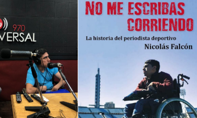 La parálisis cerebral no es impedimento para ser un periodista incisivo: la vida de Nicolás Falcón