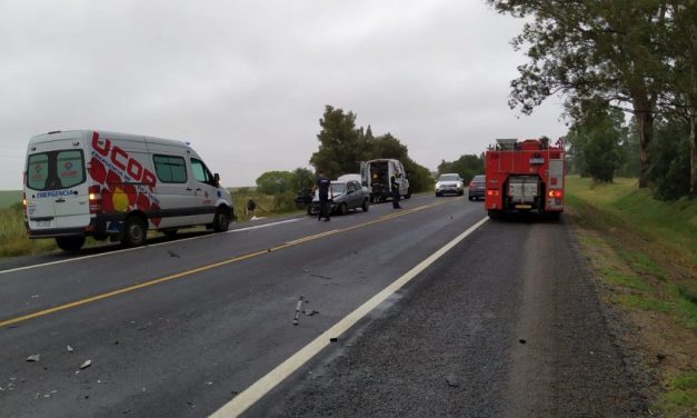 Falleció una mujer tras un choque múltiple en ruta 3 en San José