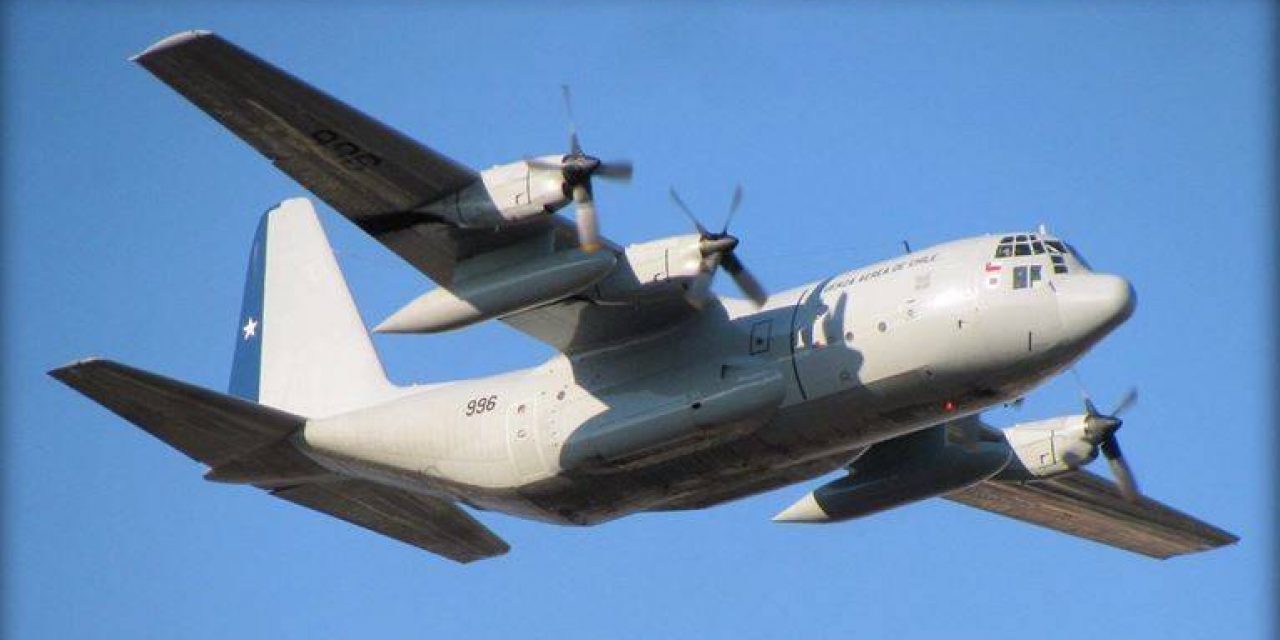 Avión militar chileno desapareció camino a Antártida