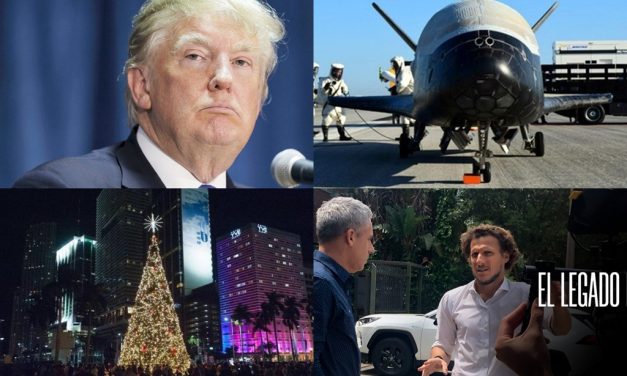 El ejército espacial de EE.UU., el impeachment a Trump, la Navidad que llega a Miami y «El legado de Forlán»