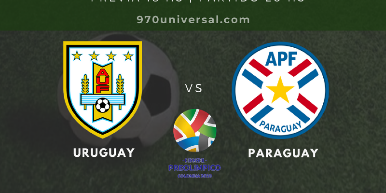 La selección uruguaya sub 23 se enfrenta a Paraguay en el Preolímpico de Colombia
