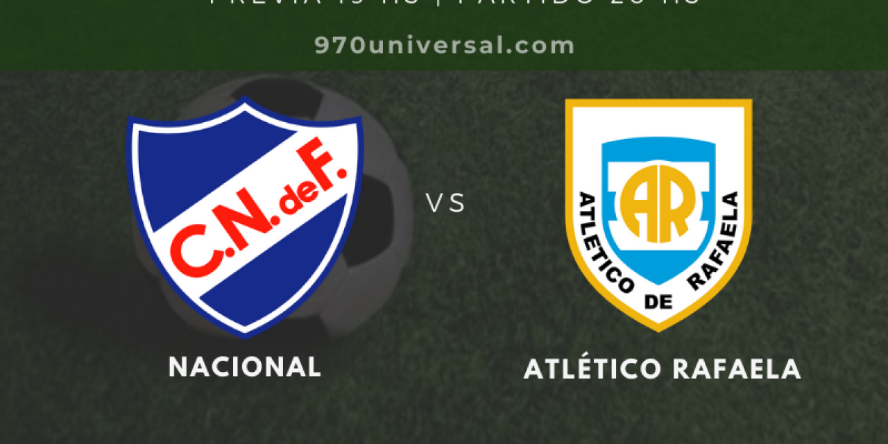 Nacional se enfrenta al Atlético Rafaela en un partido amistoso