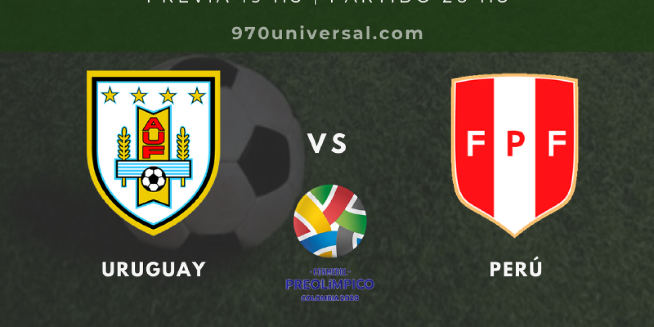 Uruguay se enfrenta a Perú en el Preolímpico de Colombia