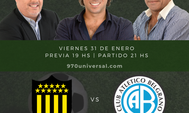 Peñarol se enfrenta a Belgrano en partido amistoso