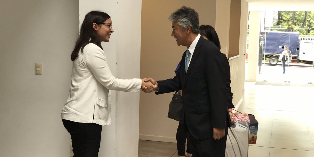 Lacalle Pou se reunió con diplomáticos de Japón y Bélgica