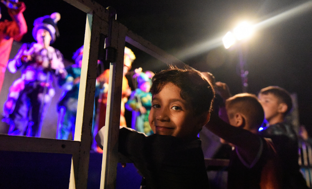 Escenarios móviles por la ciudad