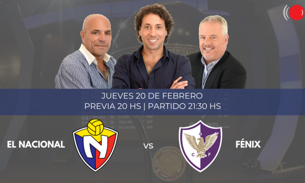 Fénix y El Nacional de Quito se enfrentan por la Copa Sudamericana