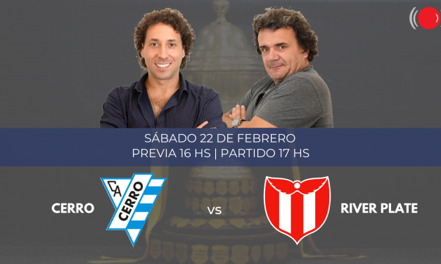 Cerro y River Plate se enfrentan por el Torneo Apertura