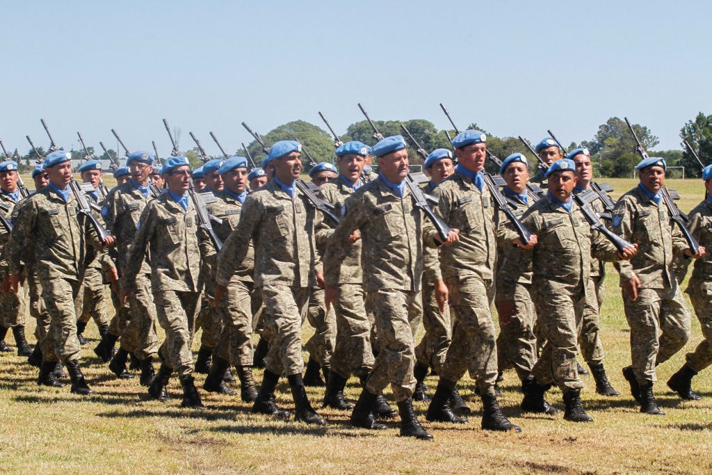 Integrantes del Batallón 