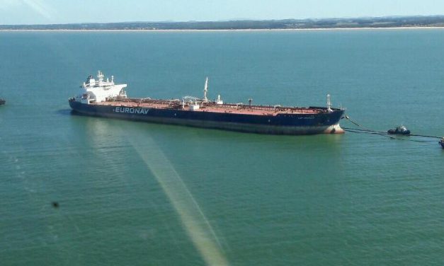 Pérdida de hidrocarburo en boya petrolera de José Ignacio