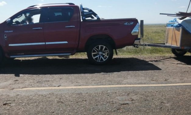 Policía de Salto detuvo a cuatro camionetas brasileras con cargamentos de camping