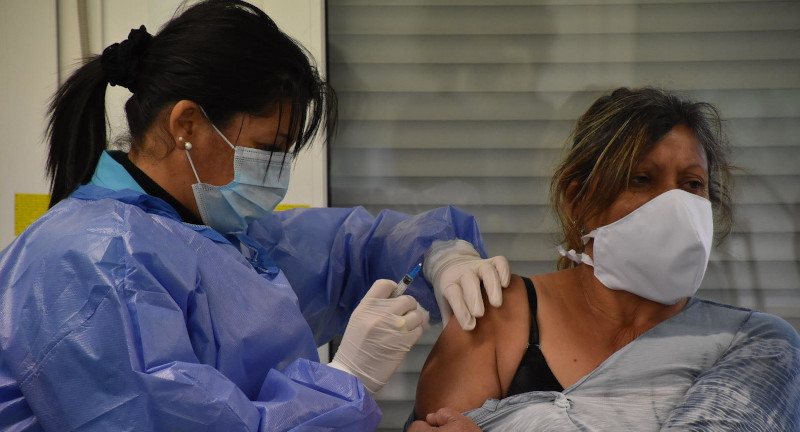 Canelones realizó jornada de vacunación contra la gripe en Parador Tajes