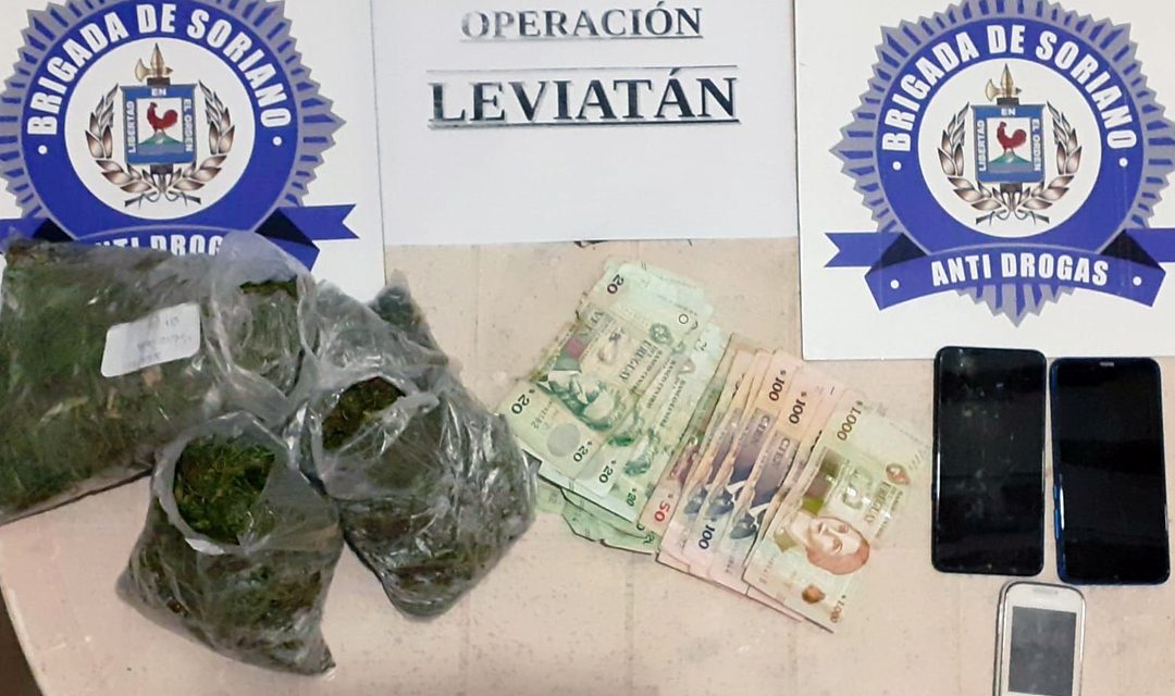 Operación Leviatán desarticula boca de drogas en Soriano