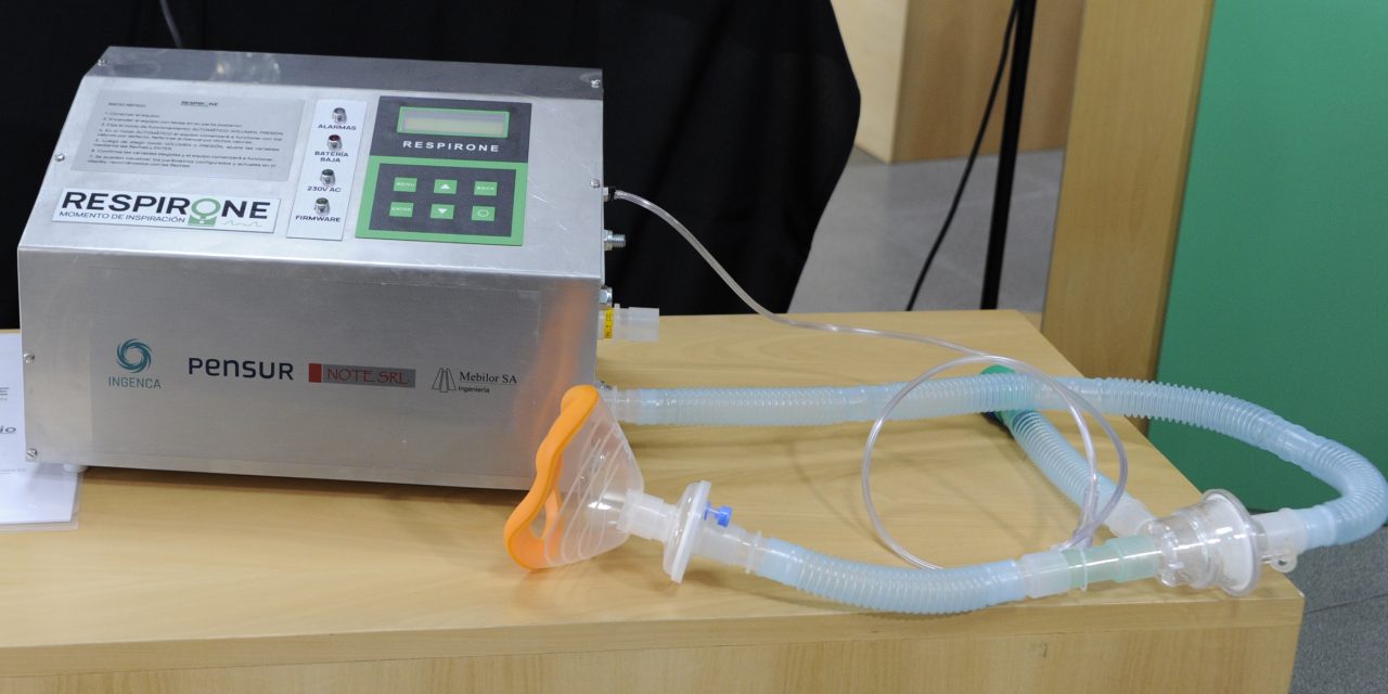 Entregaron al MSP 50 respiradores fabricados en 40 días por empresas locales