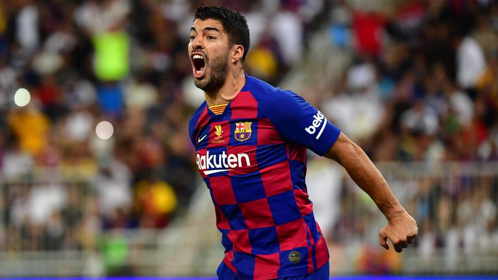 Suárez, tercer máximo goleador de la historia del Barcelona: mirá el gol
