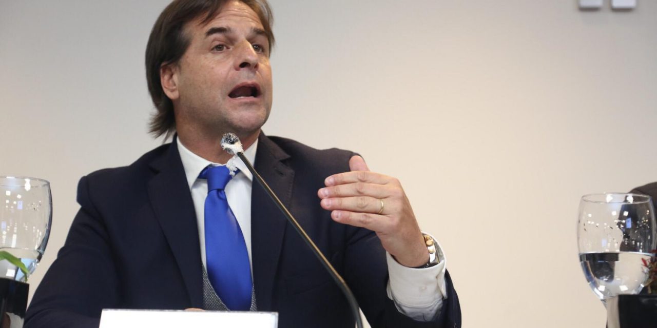 Lacalle Pou: “el éxito de un gobernante no se mide en porcentajes de estadísticas”