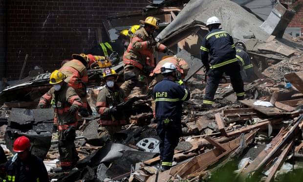 Un fallecido y cuatro heridos graves en una explosión en Baltimore, Estados Unidos