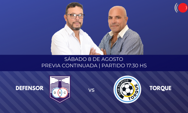 Torque y Defensor se enfrentan por el Torneo Apertura