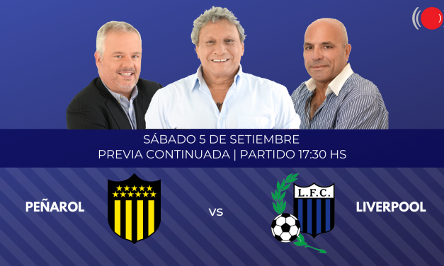 Peñarol y Liverpool se enfrentan por el Torneo Apertura