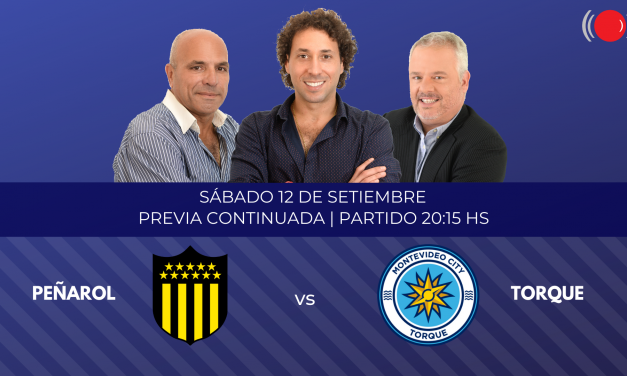 Peñarol se enfrenta a Montevideo City Torque por el Torneo Apertura