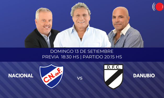 Nacional y Danubio se enfrentan por el Torneo Apertura