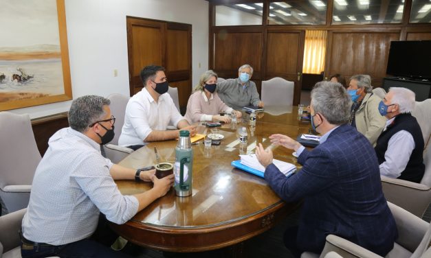 Intendencia de Maldonado se reunió con el presidente de la Junta Departamental Adolfo Varela