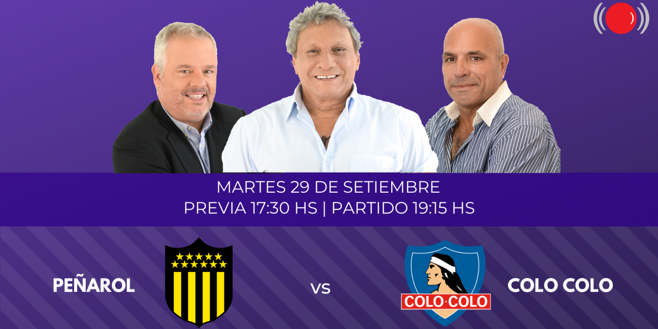 Peñarol contra Colo Colo por la Copa Libertadores