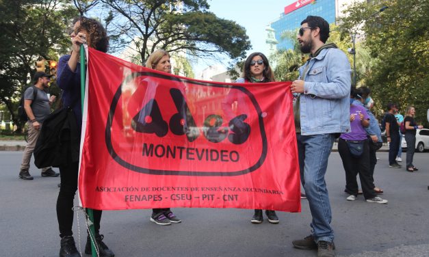 Docentes de Montevideo paran 48 horas la próxima semana y ocuparán Liceo Dámaso