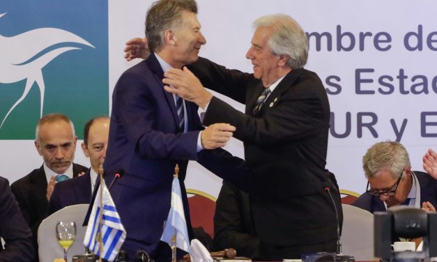 Mauricio Macri elogió a Lacalle Pou y a Tabaré Vázquez