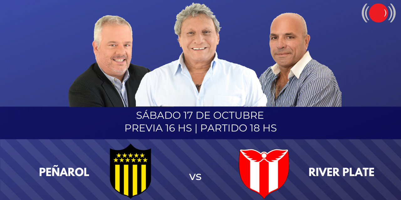 Peñarol y River Plate se enfrentan por el Torneo Intermedio