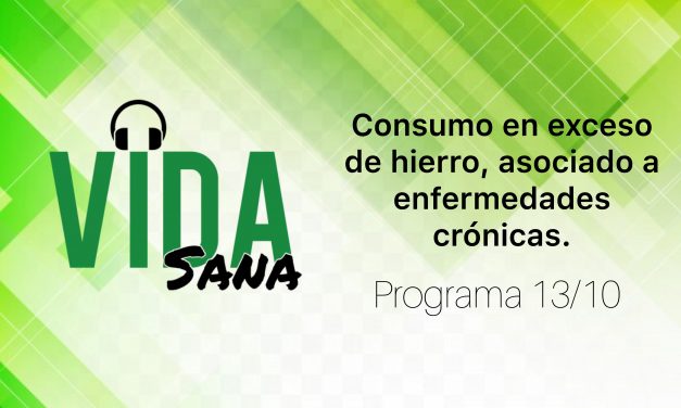 El Dr. Álvaro Ronco entrevistado por Vida Sana, nos habló sobre el exceso de hierro asociado a enfermedades crónicas.