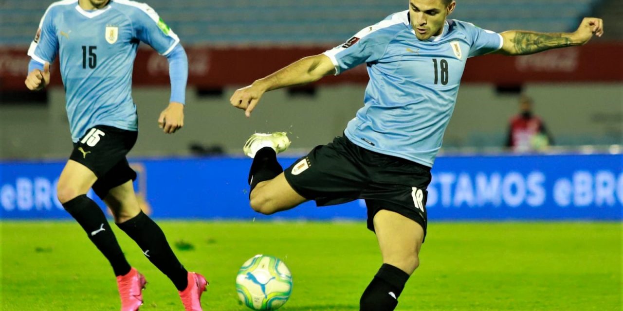 Uruguay gana 2-1 frente a Chile