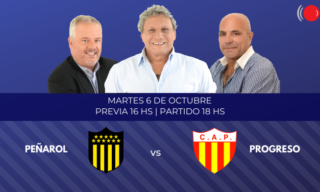 Peñarol contra Progreso por el Torneo Apertura