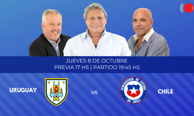 Uruguay contra Chile en las eliminatorias rumbo a Qatar 2022