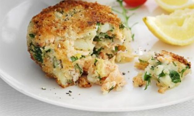 El exquisito plato Fish cake