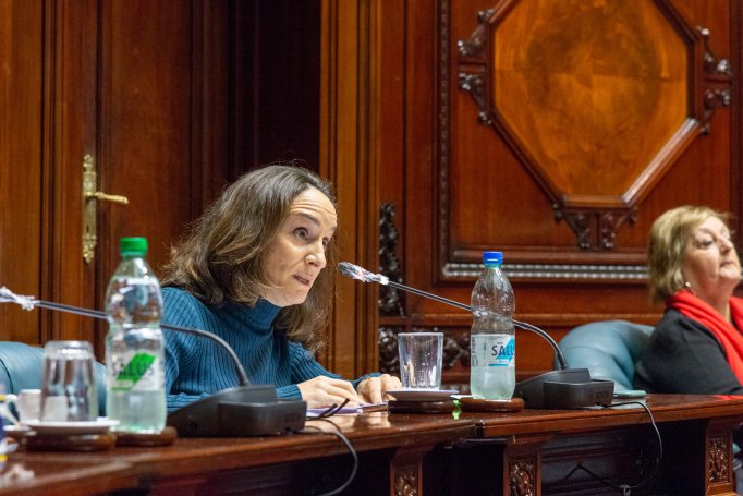 Carmen Sanguinetti sobre la posible vuelta de Talvi: «Su decisión fue clara y contundente»