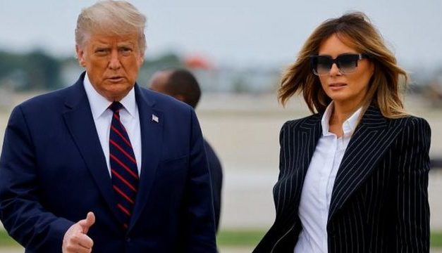 Trump y su esposa Melania dan positivo por covid-19