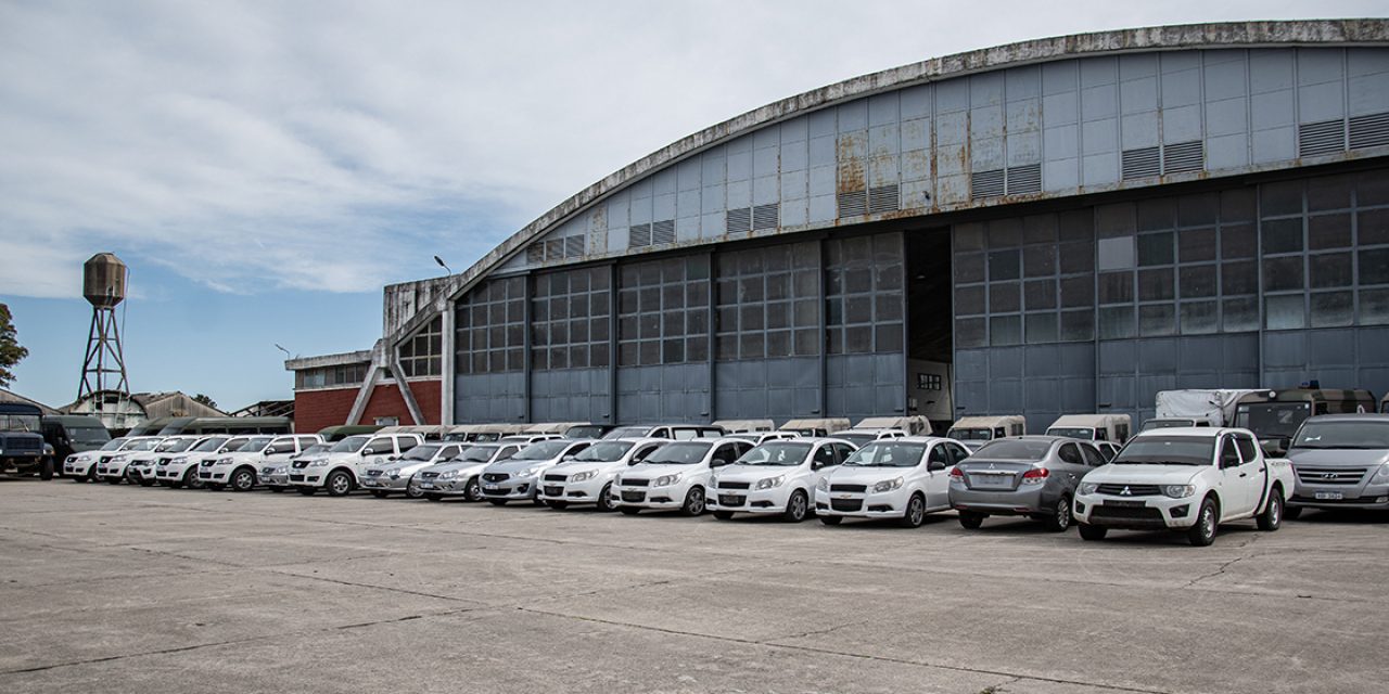 Se rematarán 74 vehículos del Ministerio de Defensa