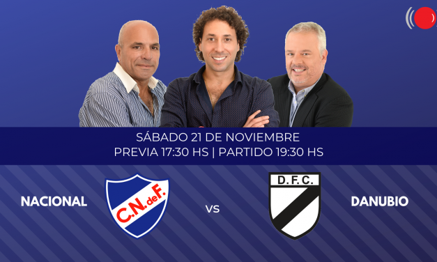 Nacional contra Danubio por el Torneo Intermedio