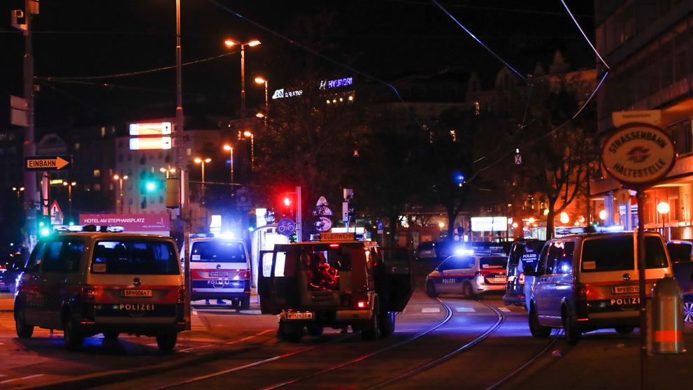 Al menos un muerto en un ataque terrorista en Viena