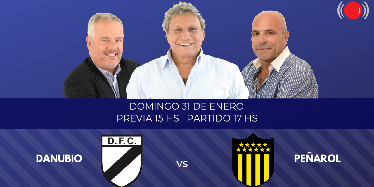 Danubio contra Peñarol por el Torneo Clausura