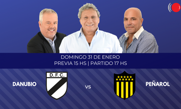 Danubio contra Peñarol por el Torneo Clausura