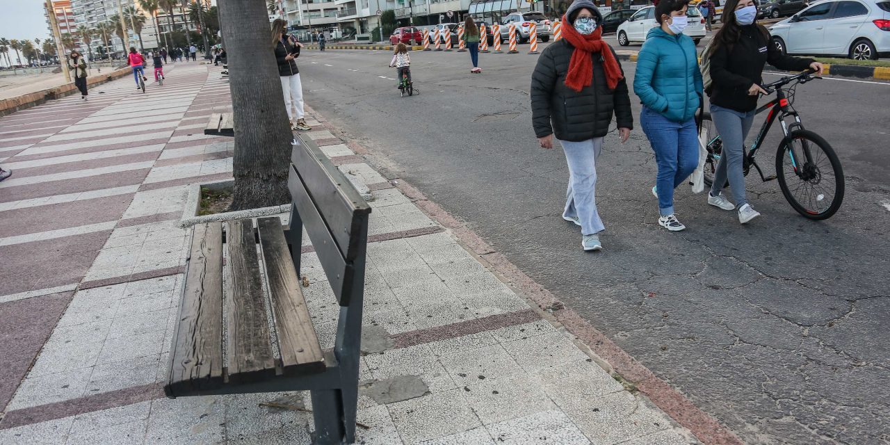 Rambla de Montevideo vuelve a ser peatonal este domingo