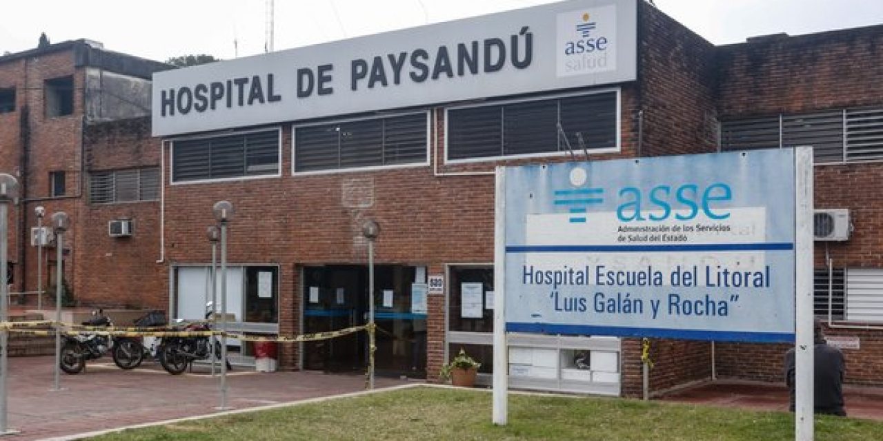Cerraron temporalmente la sala de CTI de Covid-19 del Hospital de Paysandú