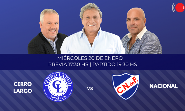 Cerro Largo y Nacional se enfrentan por el Torneo Clausura