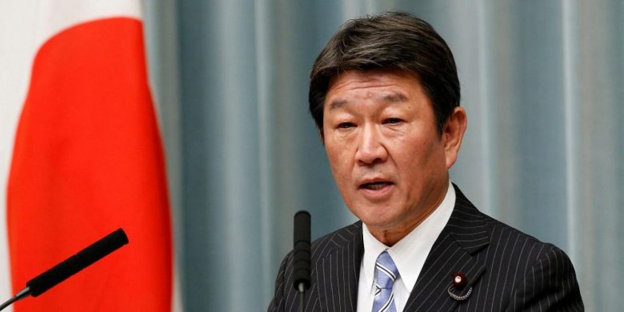 Canciller de Japón visitará nuestro país para reunirse con el presidente y Bustillo