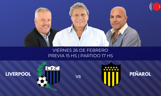 Liverpool contra Peñarol por la décima fecha del Torneo Clausura