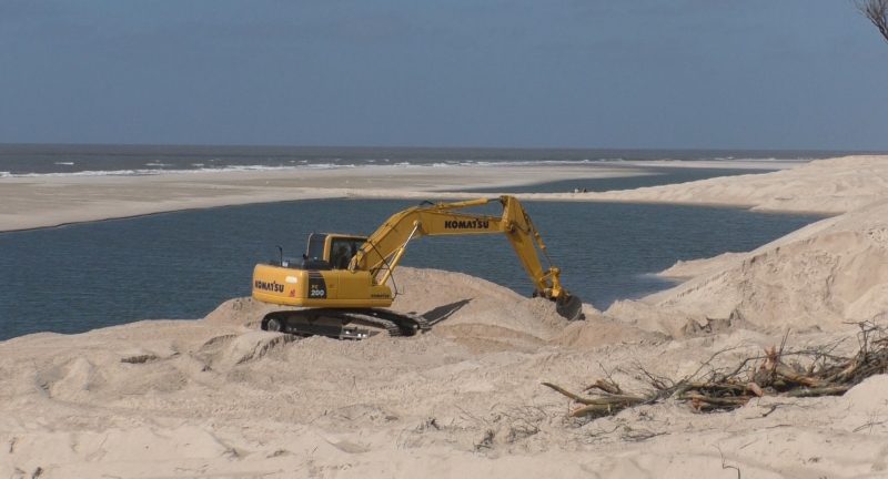 La recuperación de 1,5 km de playa en Parque del Plata costó $10 millones